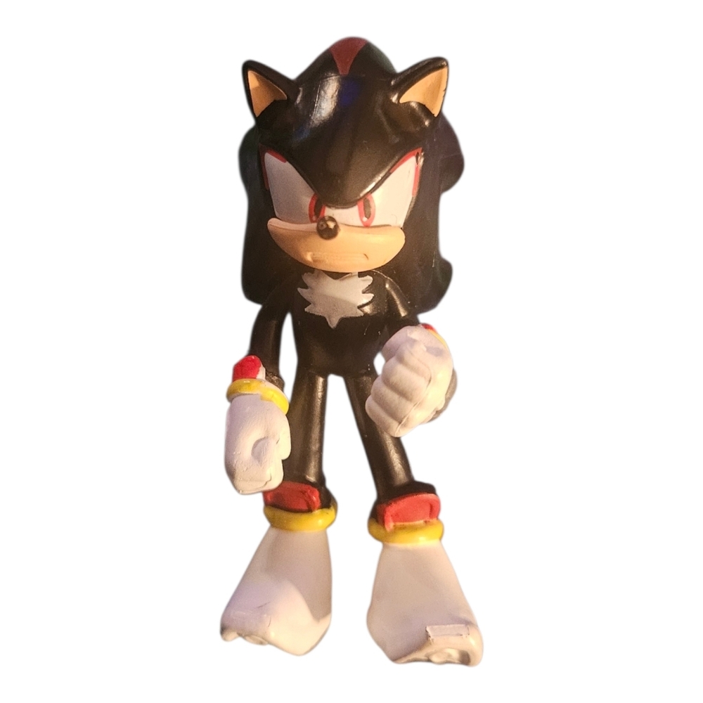 Rare Netflix Sonic Prime Series 2 Black Shadow Figure Collectible